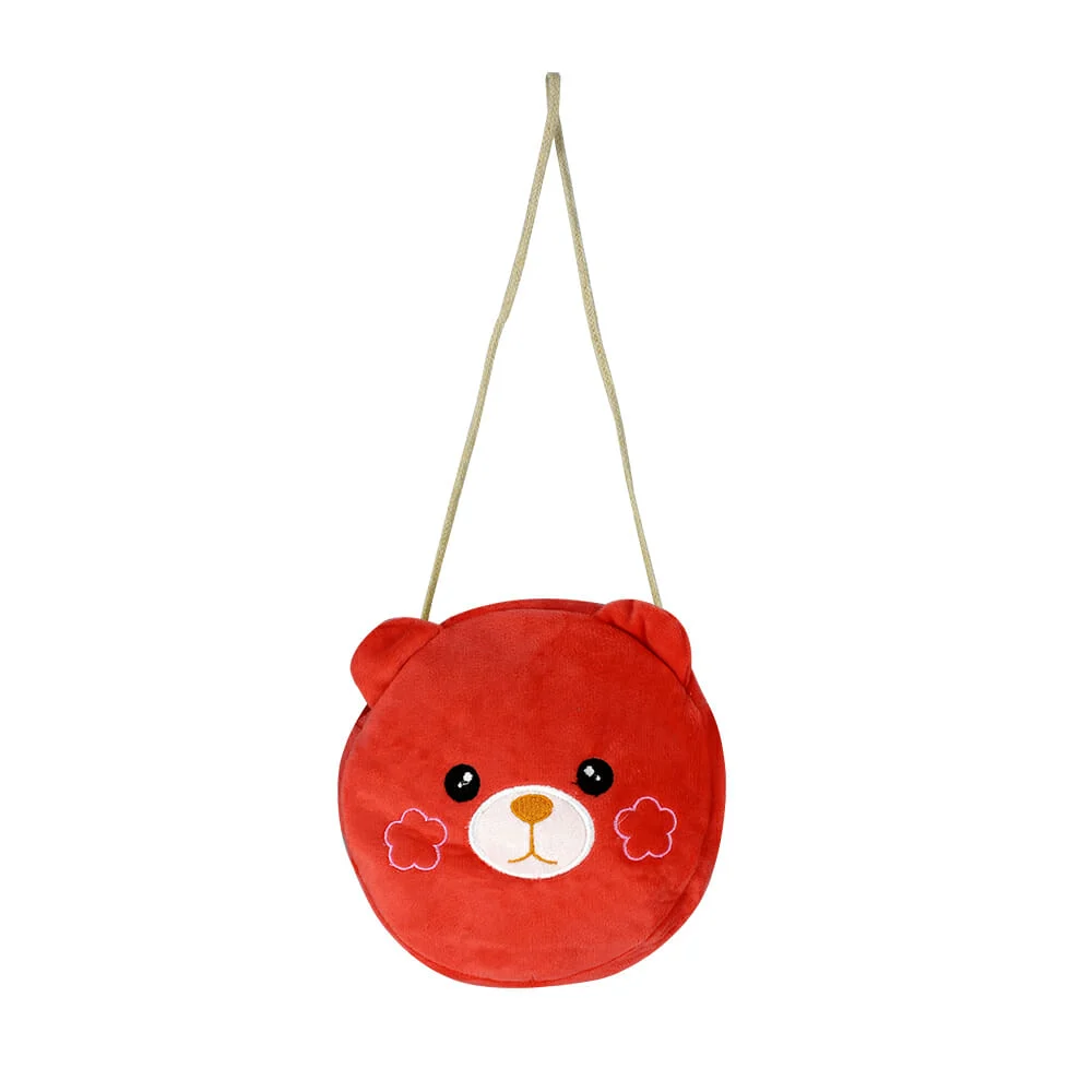 Mini bolsa de mano afelpada en forma de animalito sk-501