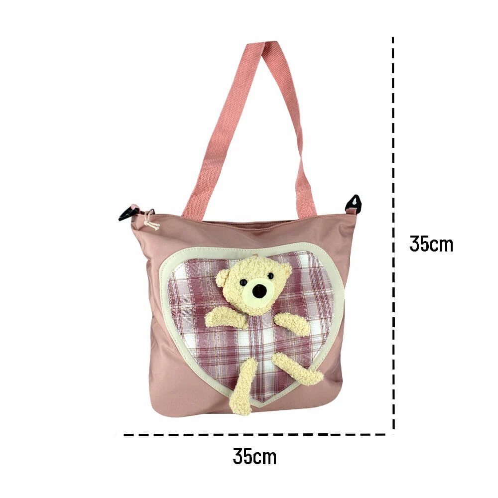 Bolsa de mano con oso, variedad de colores sk-463