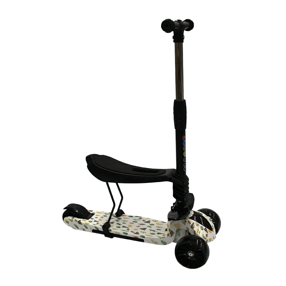 Scooter para niño con luz led y diseño de navidad  sm088