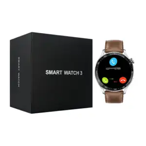 Smart watch redondo táctil con 2 juegos de correas intercambiales y c…