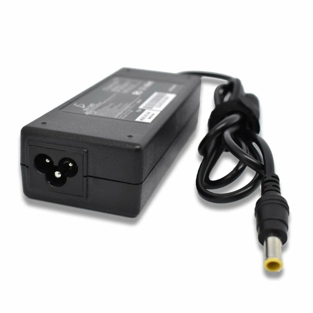 Cargador de punta amarilla para laptop, ...