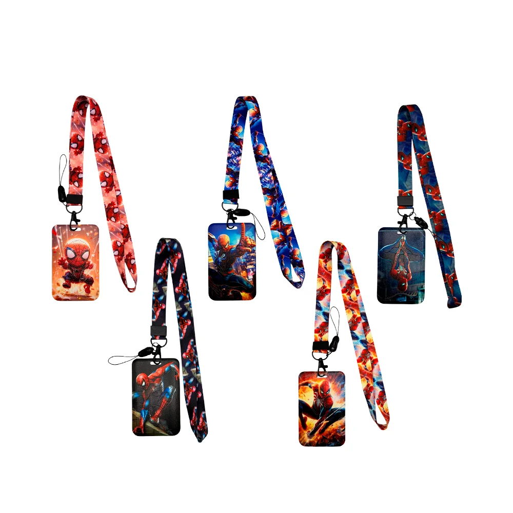 Portagafete con diseño de spider man, variedad / gafete-spider