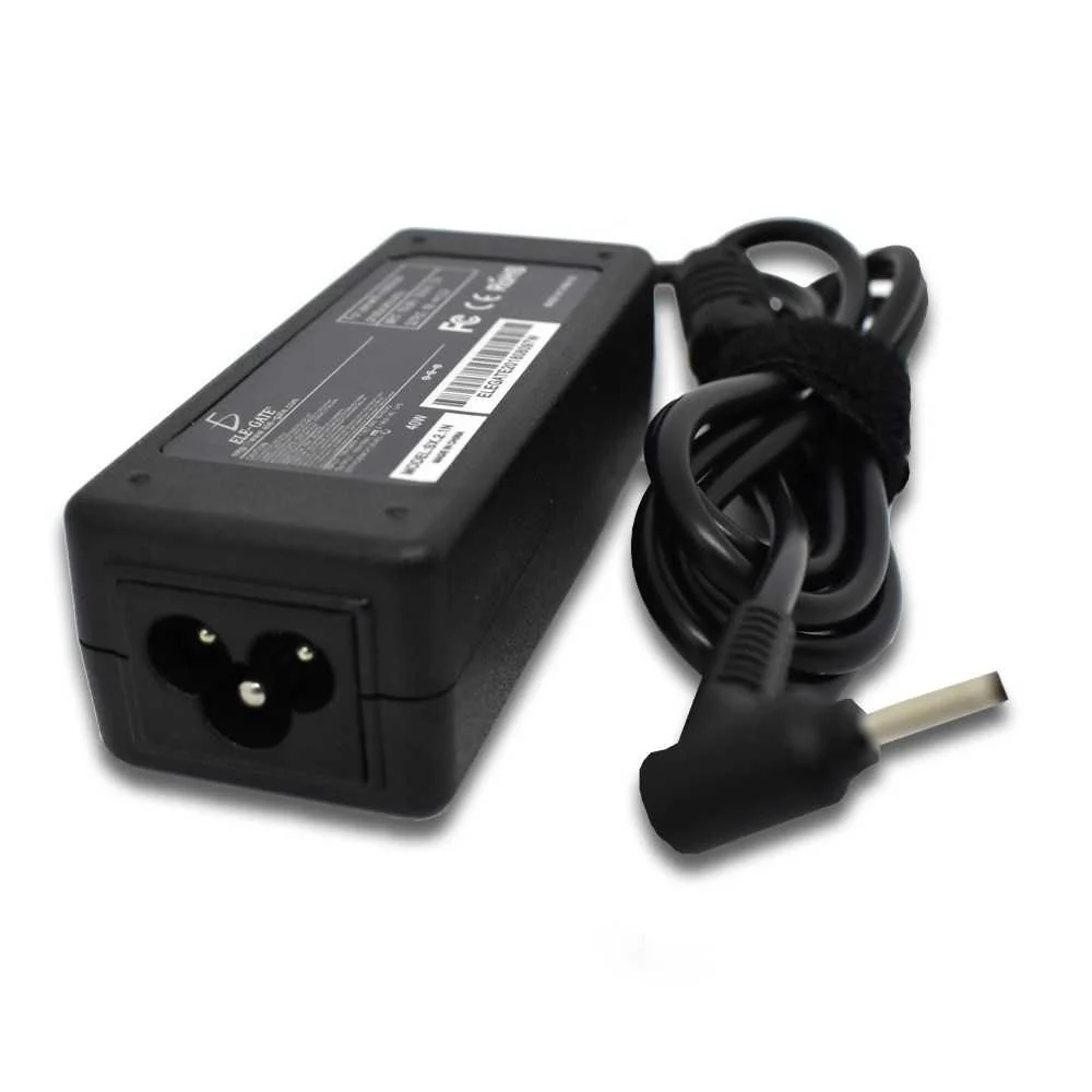 Cargador de punta delgada para laptop, compatible con Samsung 40w / sx.2.1nx