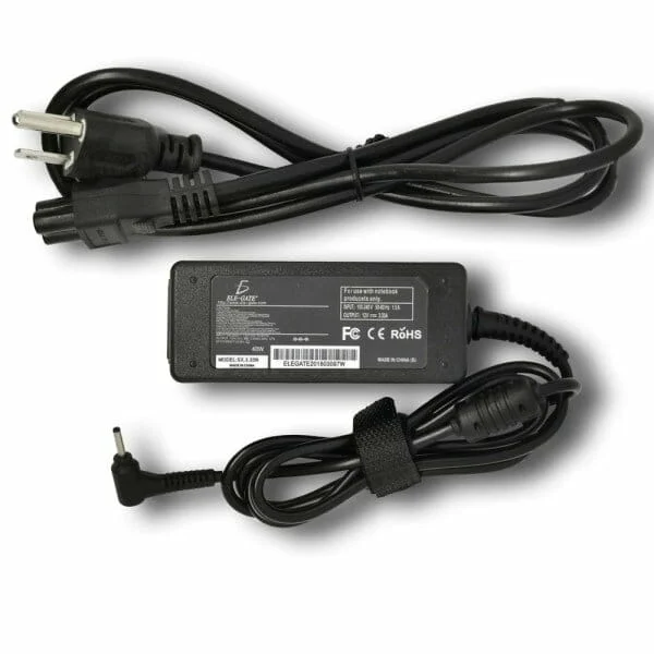Cargado de punta delgada para laptop, compatible con Samsung 40w / sx.3.33n