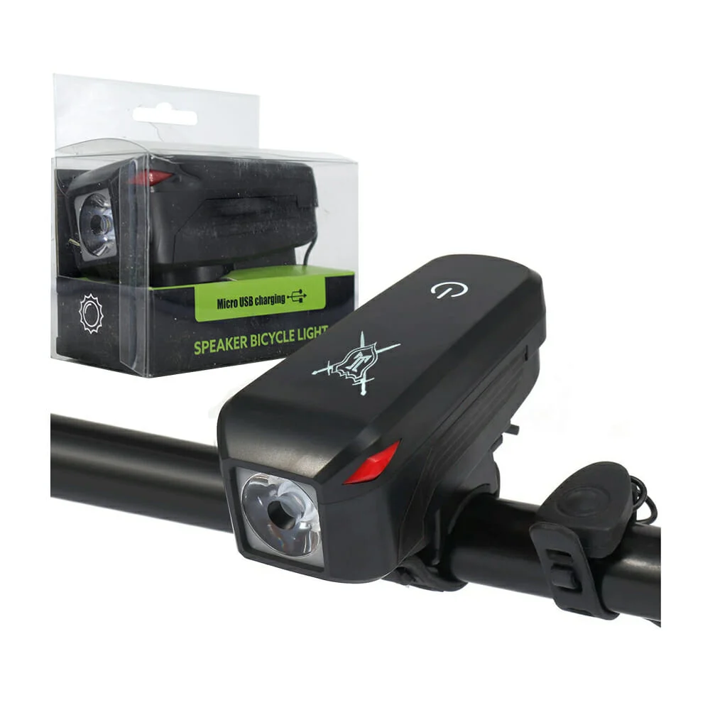 Lámpara led recargable con claxon para ...