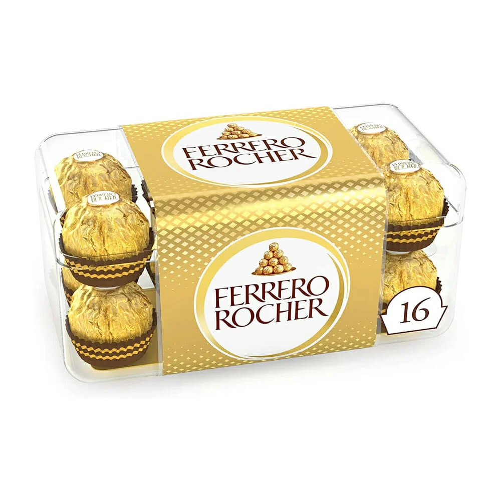 Caja de chocolates ferrero rocher con 16pz / t16