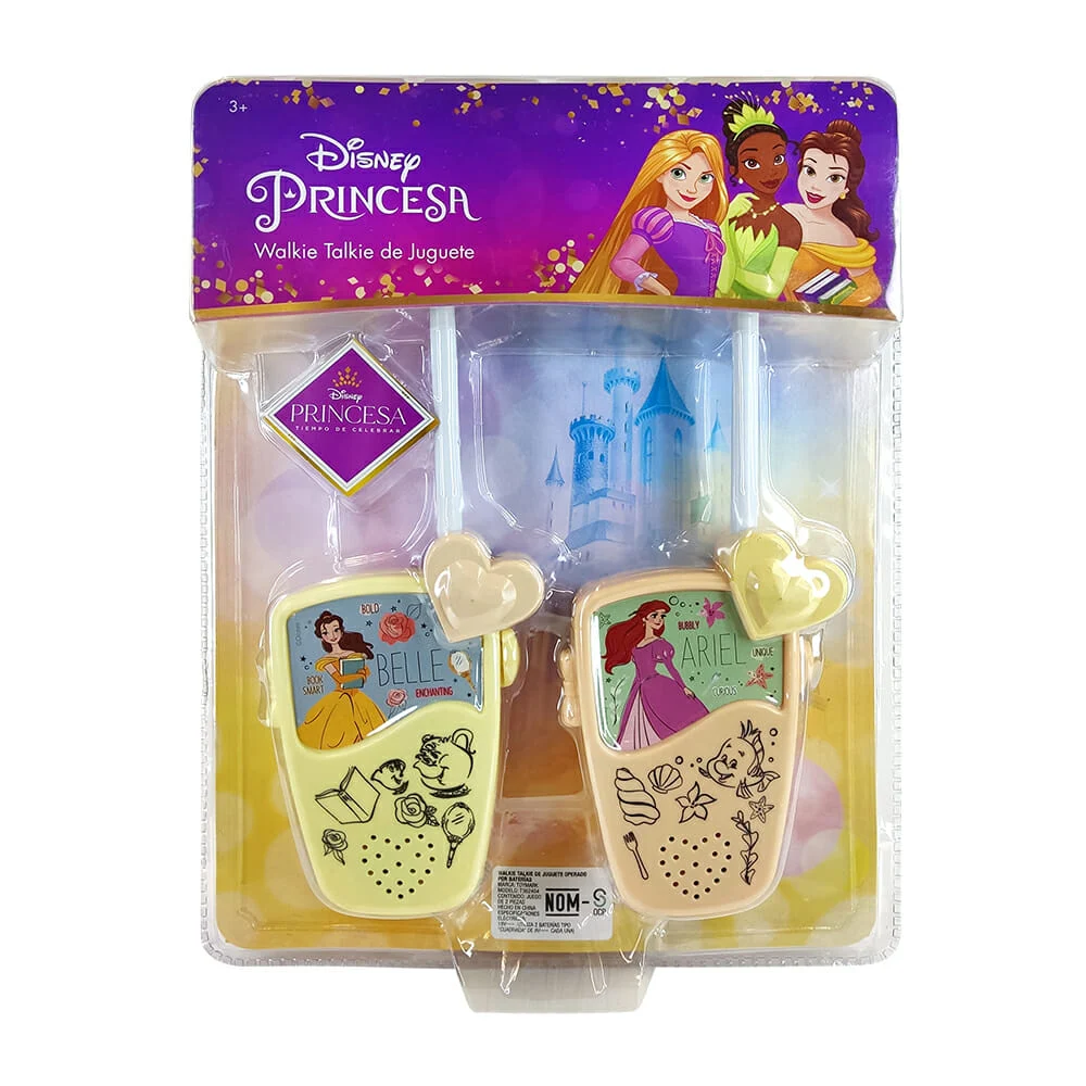 Radio walkie talkie para niña, variedad de personajes t362404