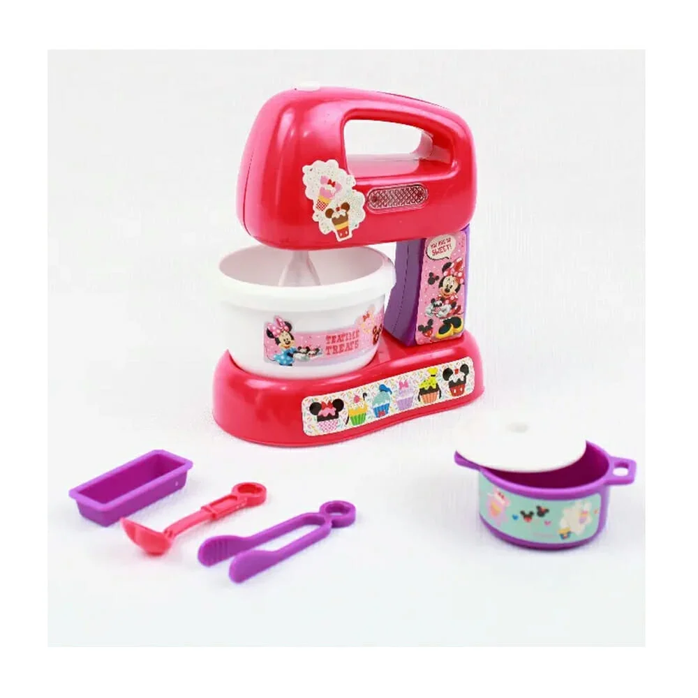 Batidora eléctrica de juguete con accesorios y diseño de minnie / t372317