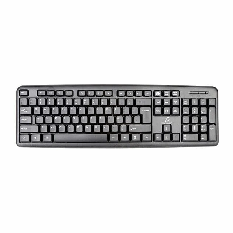 Teclado Usb Estándar Slim Durable Pc Laptop Computadoras tc01