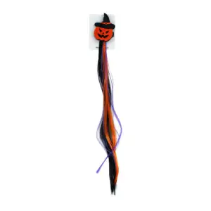 1pza Mechones / extensión de colores con decoración de halloween, var…