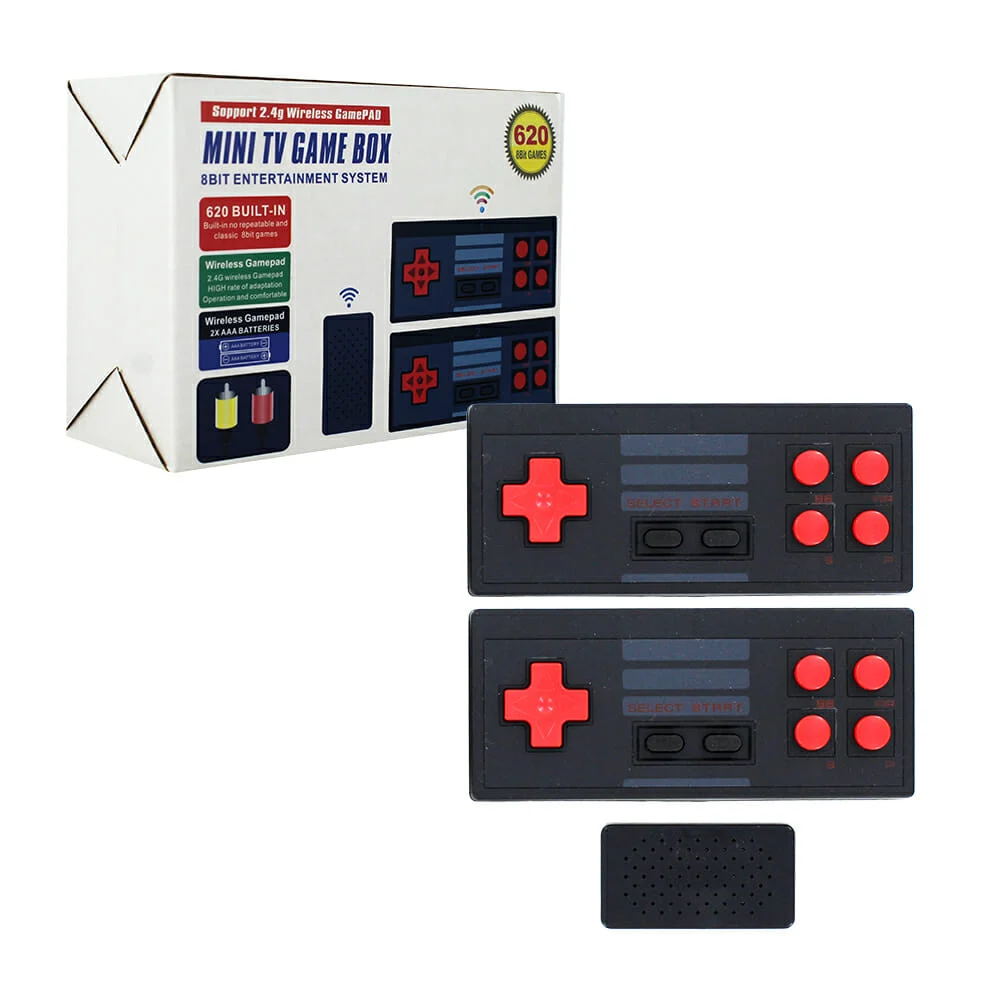 Consola de juegos mini retro con 620 juegos / 8bit games to-1014