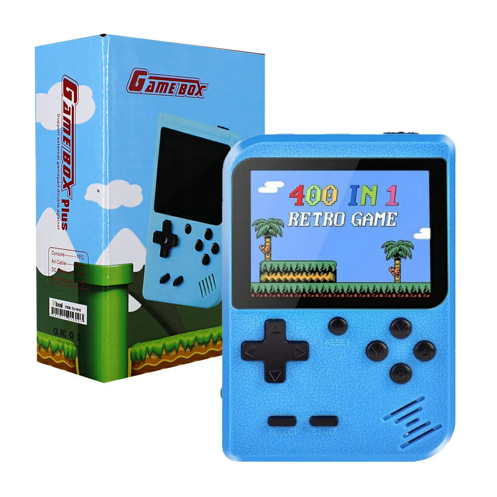 Consola de videojuego game box plus, variedad de colores to-1016