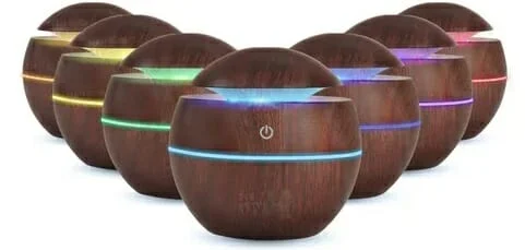 Humidificador esfera con luz led