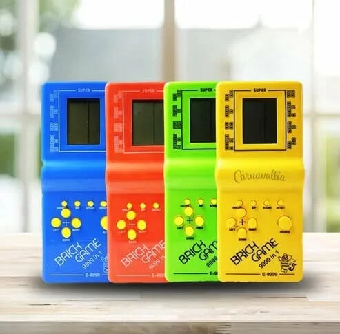 tetris consola colores