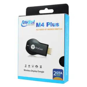 Receptor de pantalla inalámbrico any cast m4 plus con conexión hdmi y…