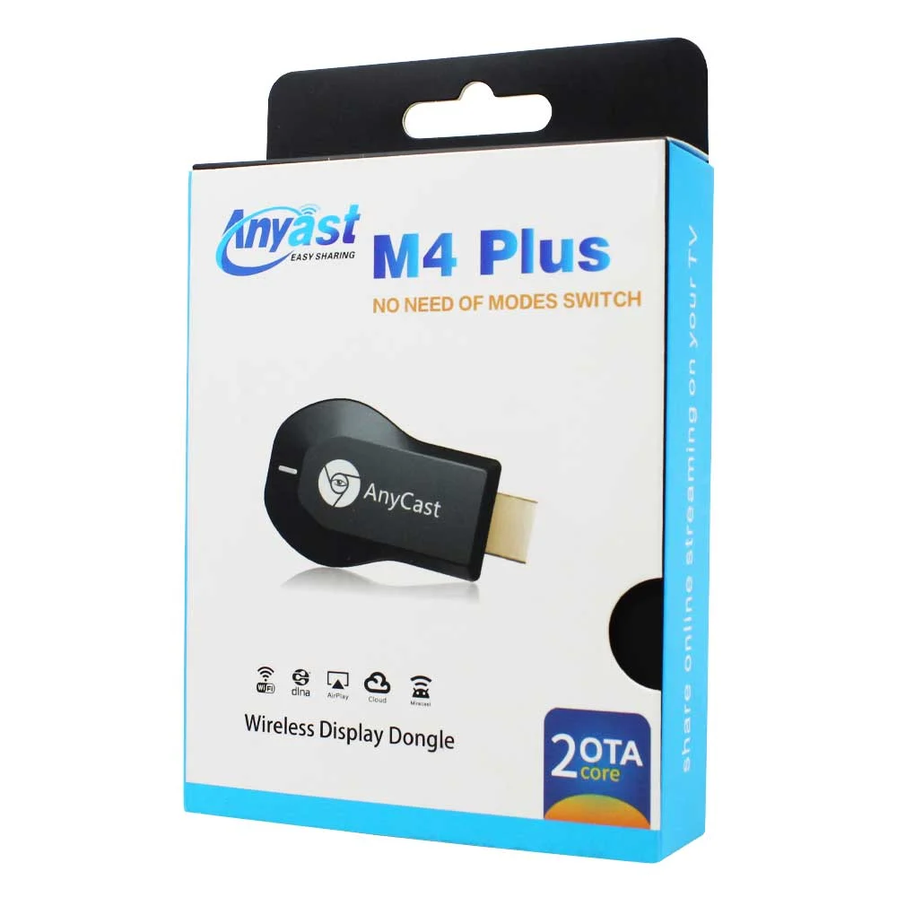 Receptor de pantalla inalámbrico any cast m4 plus con conexión hdmi y resolución full hd / tp05 / ly63 / m4