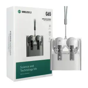 Audífonos inalámbricos tipo earphones con correa manual y estuche de …