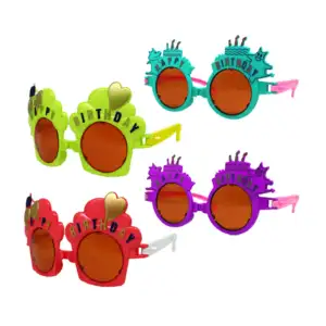 1pza lentes plegables de happy birthday tt232