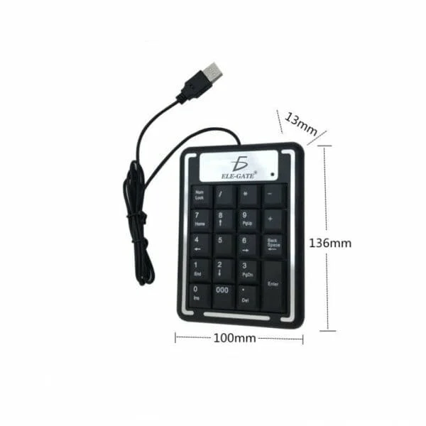 Teclado Numerico Usb Pc Laptop Computadoras Mac Windows