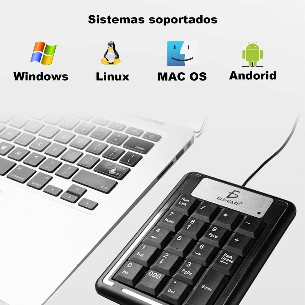teclado numérico sistemas