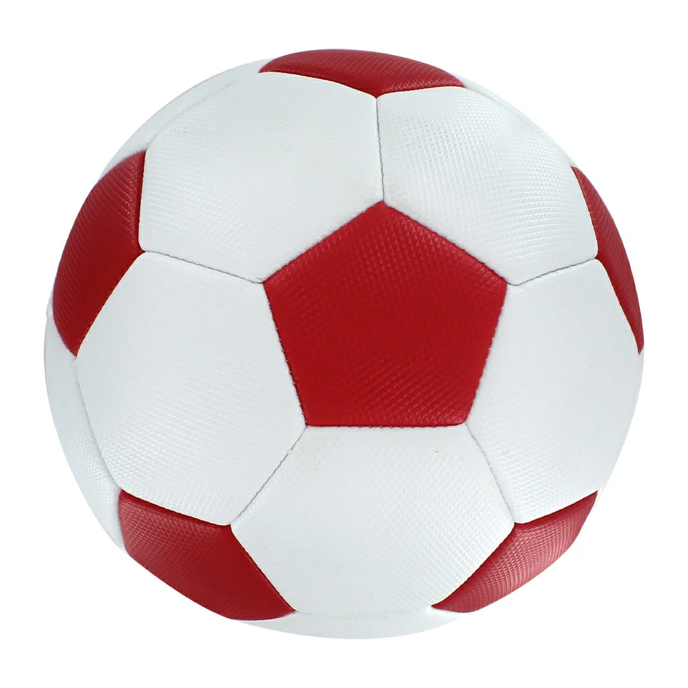 1pza Balón con parches de colores para jugar futbol, variedad de colores / uq-j044-12