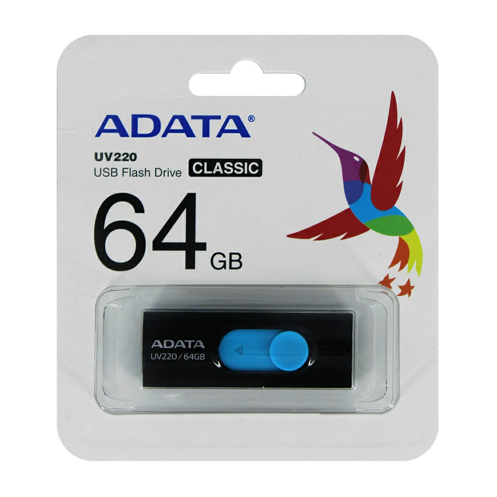 1pza Memoria usb externa de 64gb, bicolo...