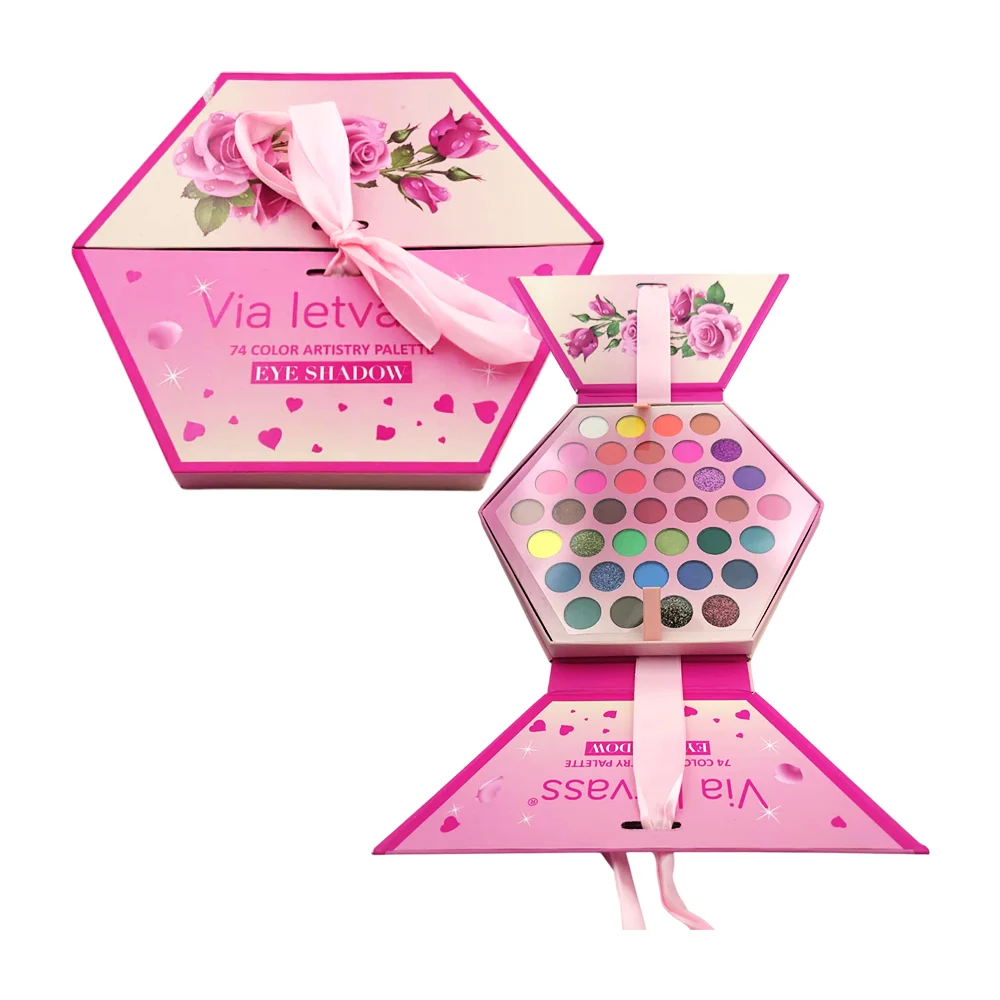 1pza Paleta grande hexagonal de sombras ...