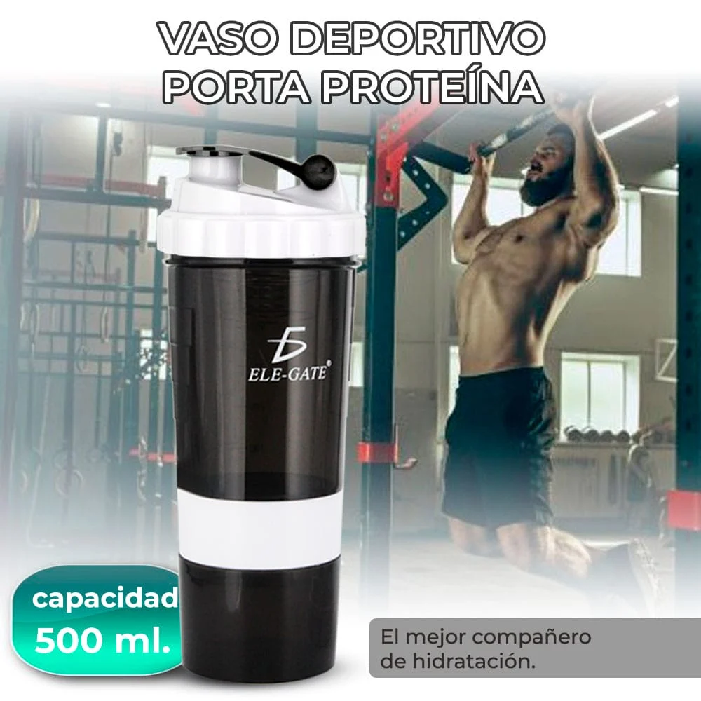 Mezclador de proteínas / vaso deportivo / shaker vas.17 / bpafree