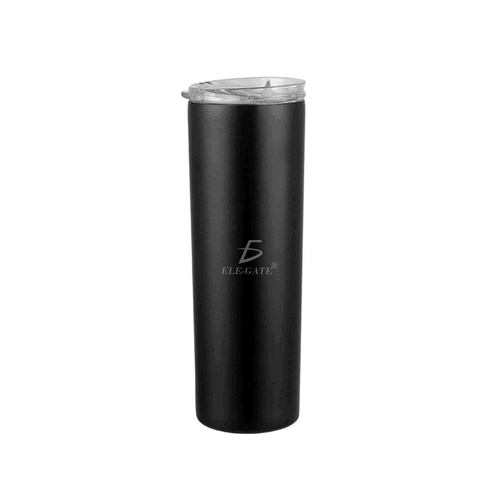 Vaso termo de acero inoxidable + popote,...