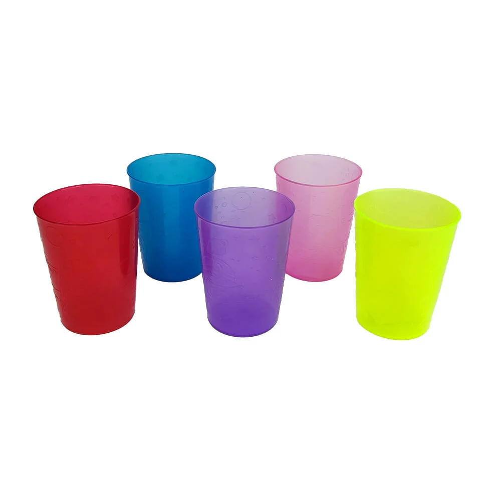 1pza Vaso mini translúcido con diseño de star wars, variedad de colores / vm0030