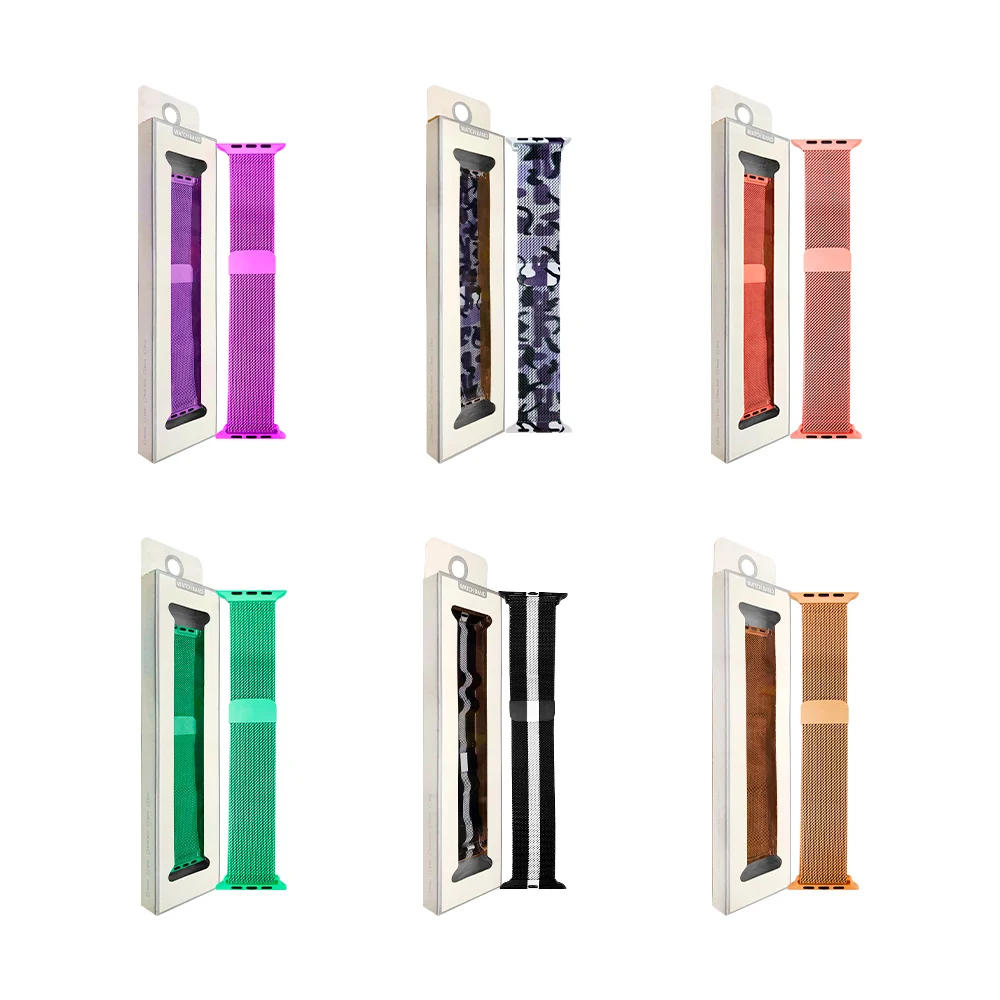 Correas extensibles metálicas para reloj smartwatch, variedad de diseño, colores y medidas / watch band / X001