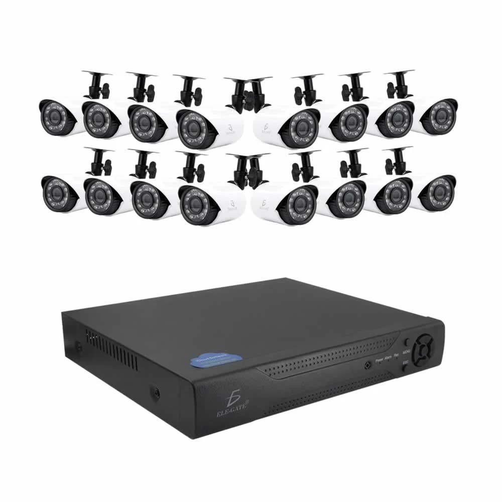 Kit de 16 cámaras para video-vigilancia 2mp full hd 1080p / web.47.16