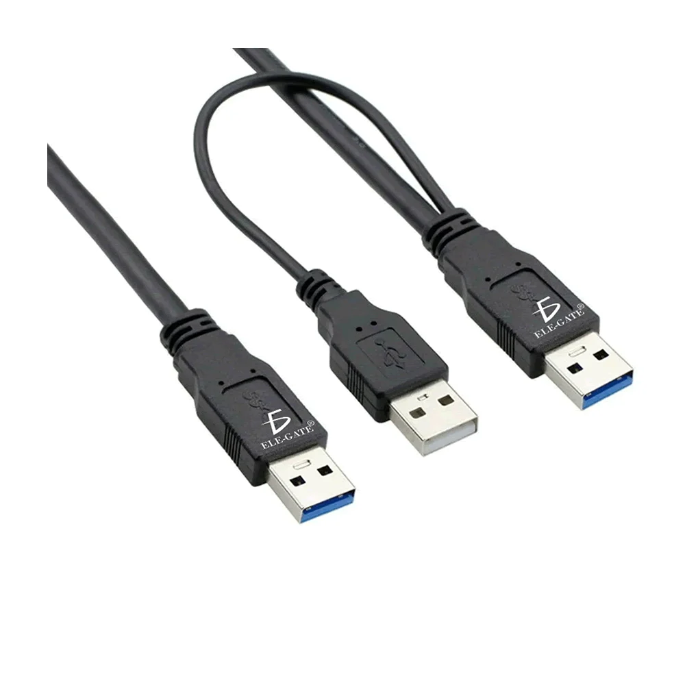 1pza Cable con entrada a usb y salida a ...