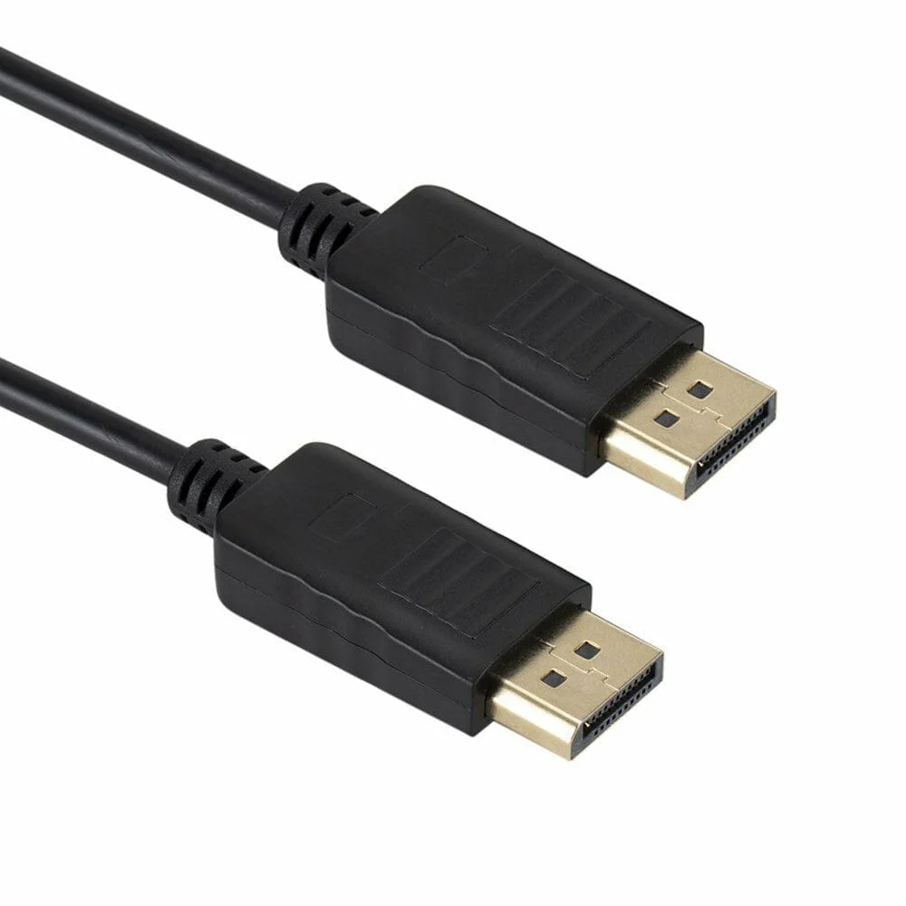 Cable con entrada y salida displayport m...