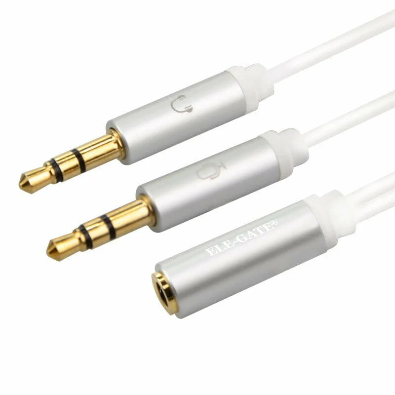 Cable adaptador auxilar 3.5 headset para...