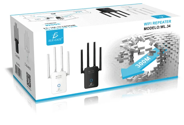Repetidor / repetidor wifi 5g, 110/230v, 1200mbps / wl.34