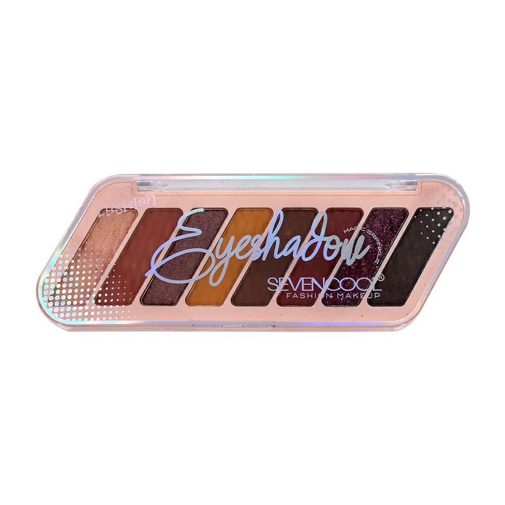 Paleta sevencool con 8 tonos de sombras mágicas para ojos, variedad de colores / 6747b