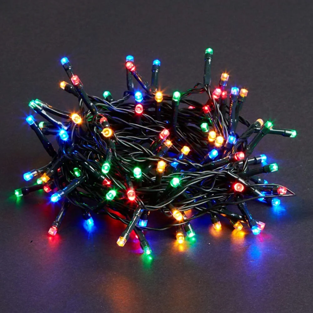Serie de cable verde con 300 luces led multicolor, 20m / ws-1616-c