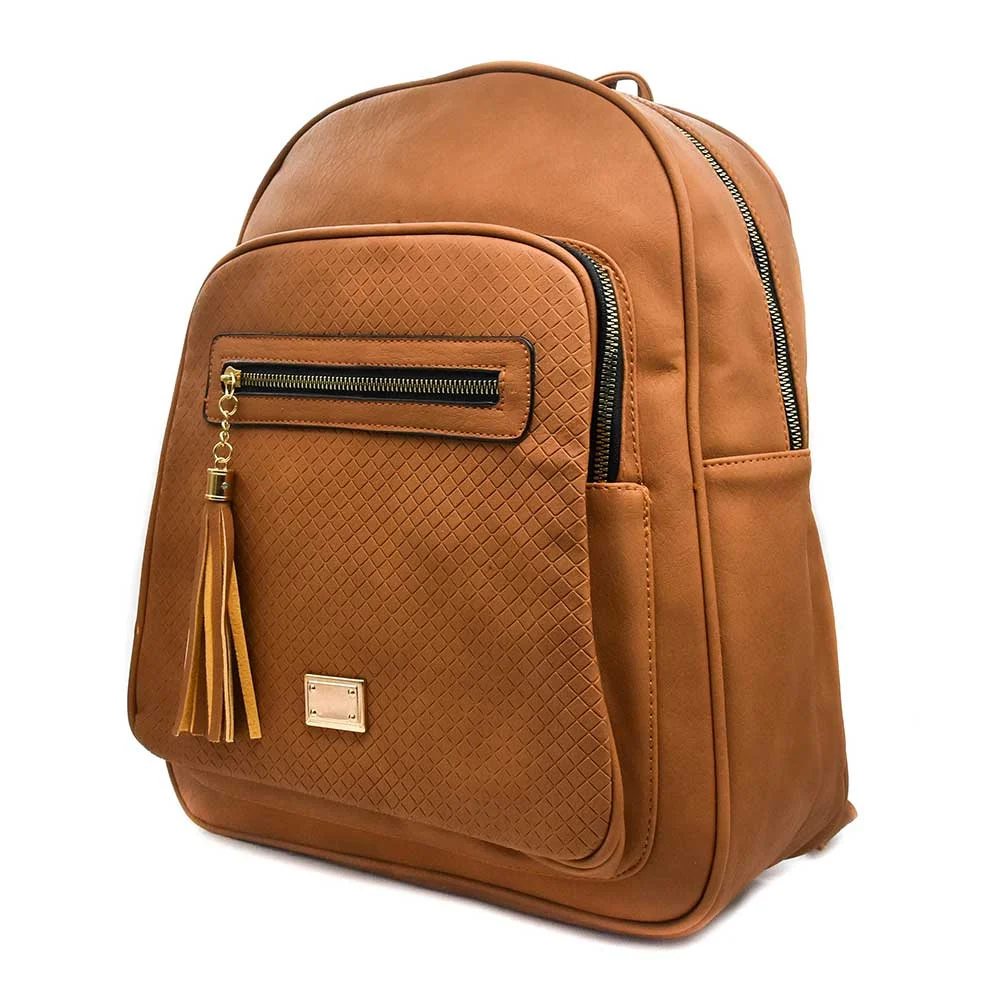 Mochila dama oem tipo piel varios colores wz-813