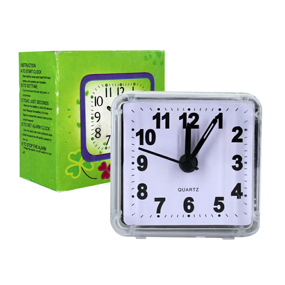 Mini reloj despertador, variedad de colo...