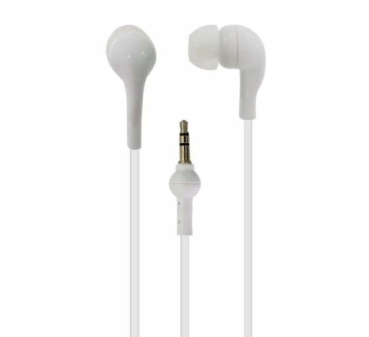 Audífonos alámbricos con almohadillas de silicona y entrada jack de 3.5 mm, variedad de colores / xh-a17