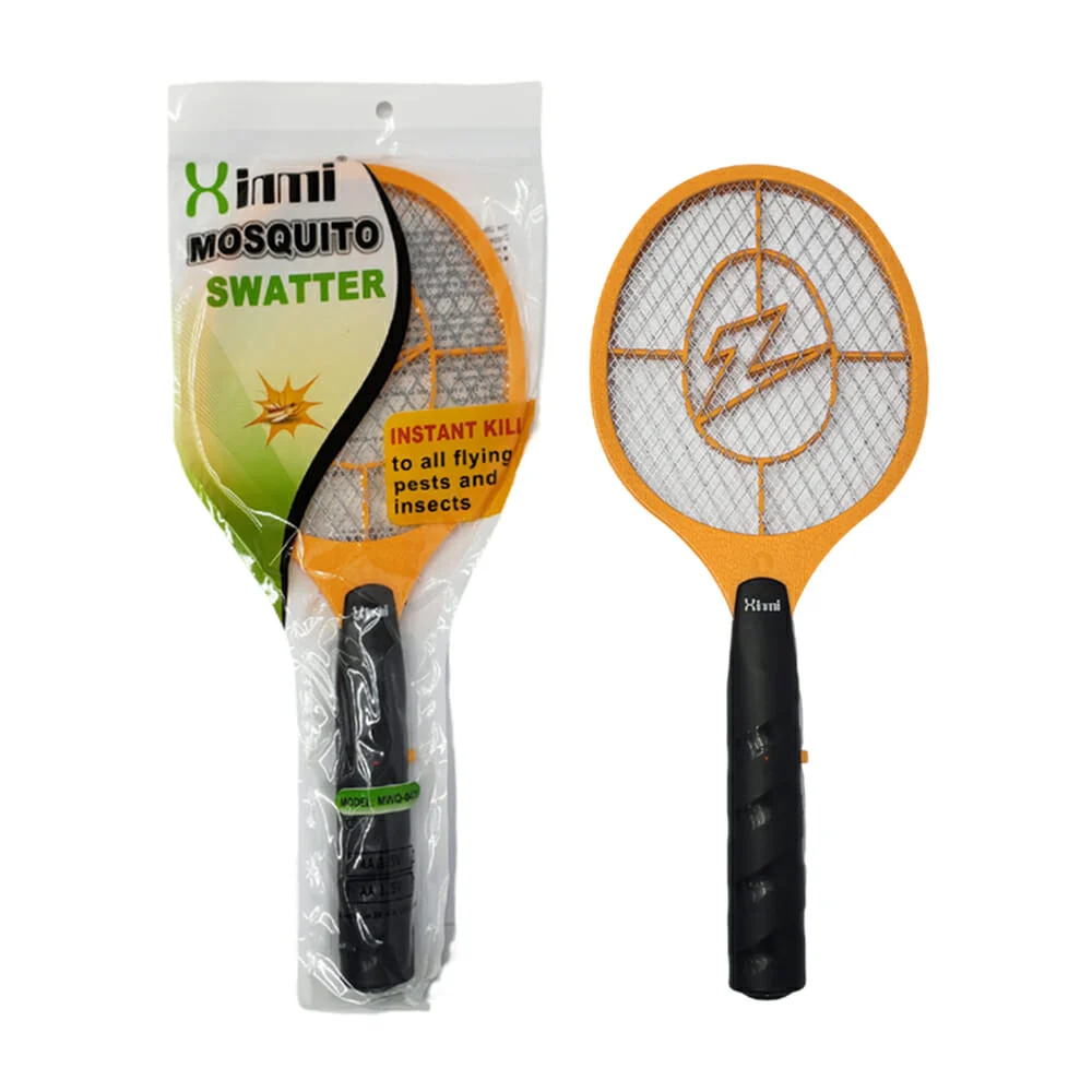 Raqueta eléctrica chica xinmi mata mosquitos, variedad de colores / mwq-0421 / 005029
