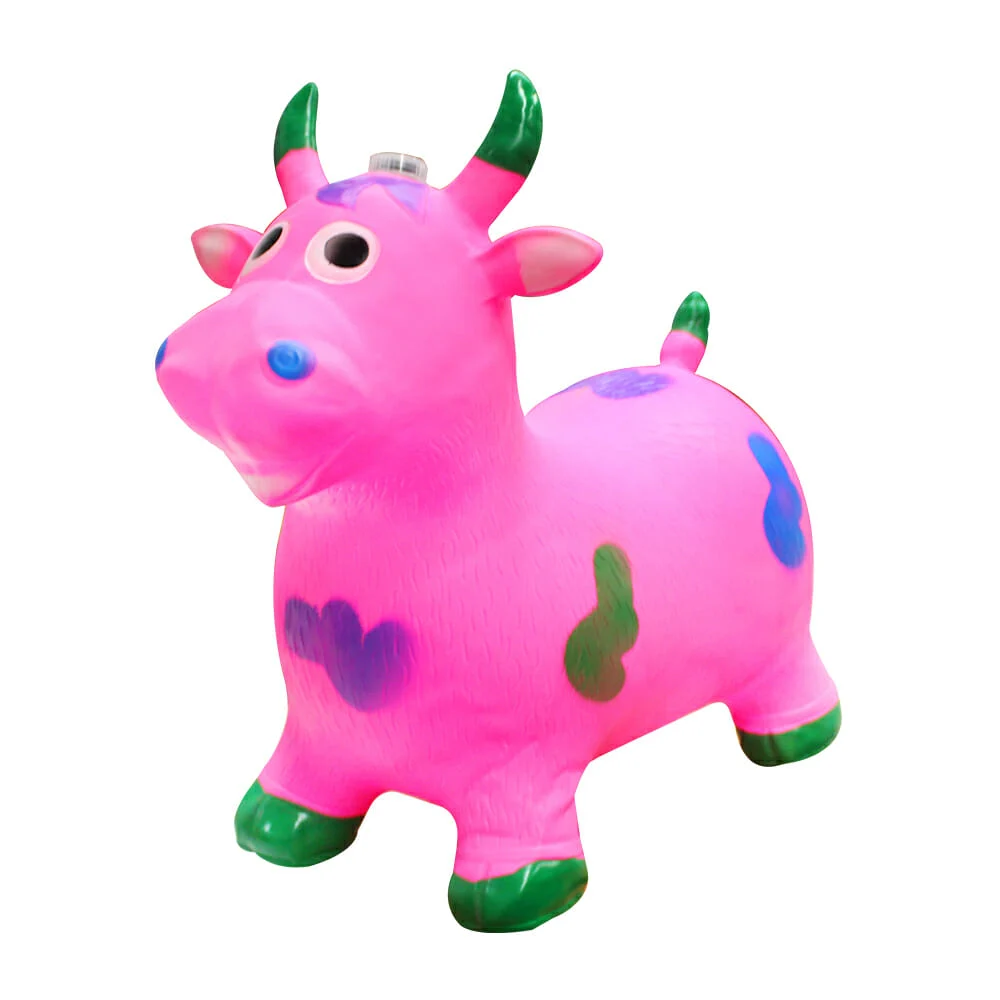 Inflable, mini vaca montable para niños, variedad de colores / y-049-12 / qu-100
