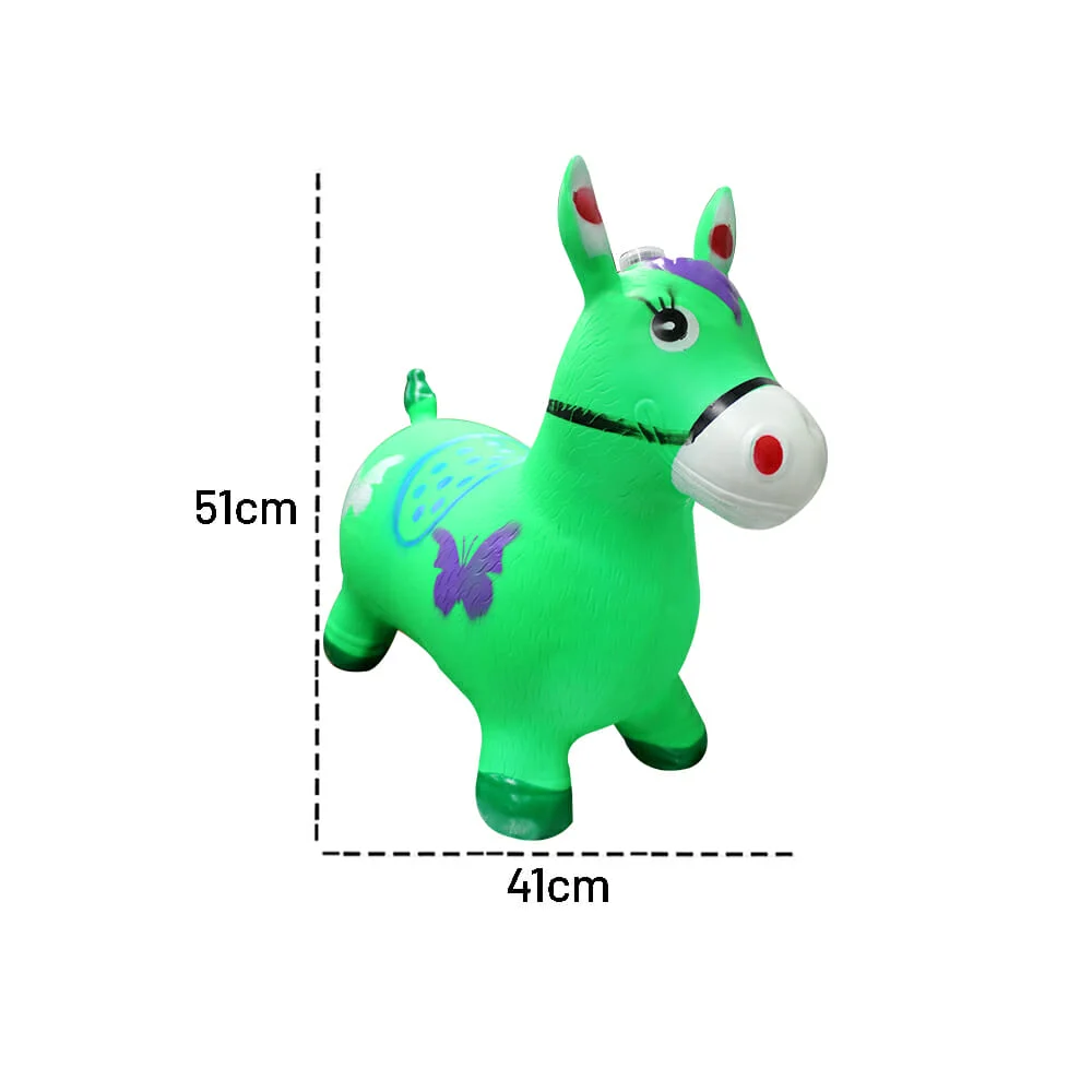 Inflable, mini caballo montable para niños, variedad de colores / y-049-8