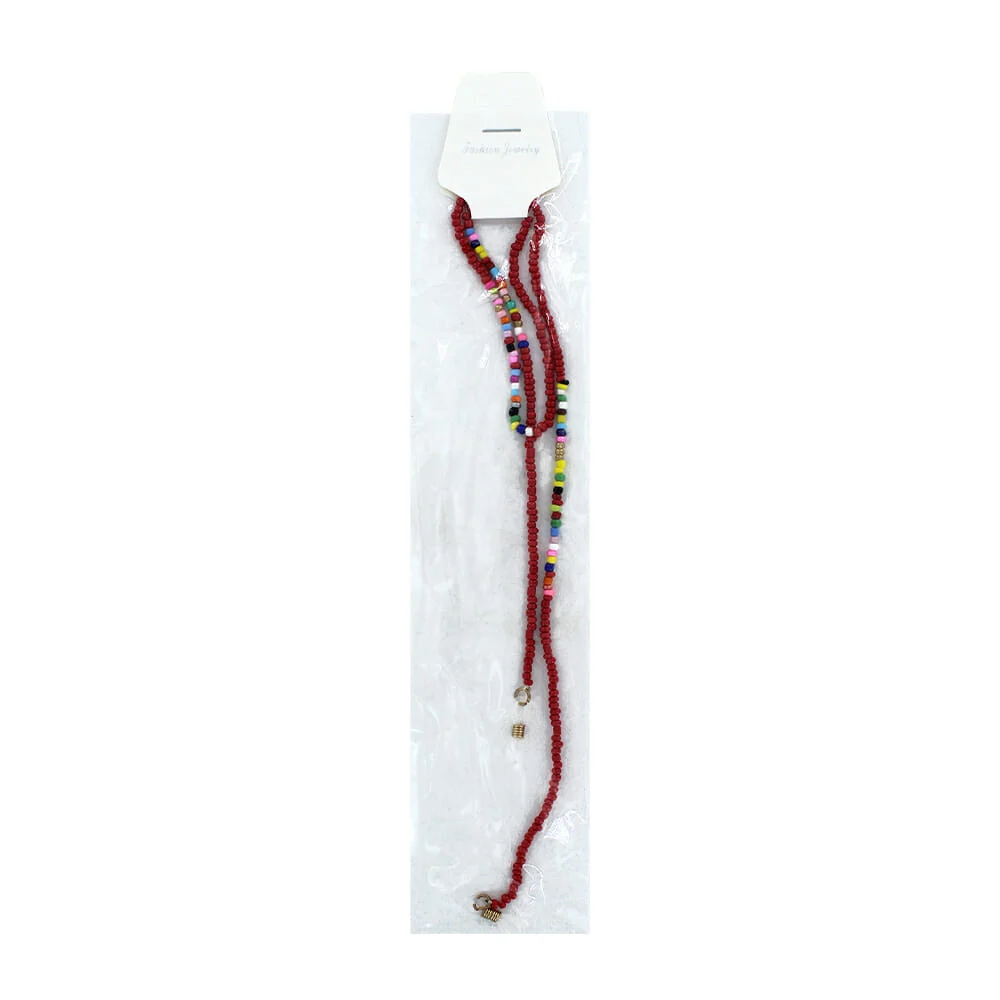 1pza Sujetador con cuentas de colores para lentes, variedad de modelos / y-56-5 / R1231
