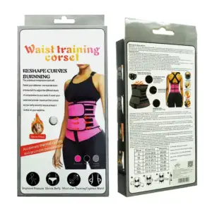 Faja moldeadora ajustable en talla m para entrenamiento abdominal, va…