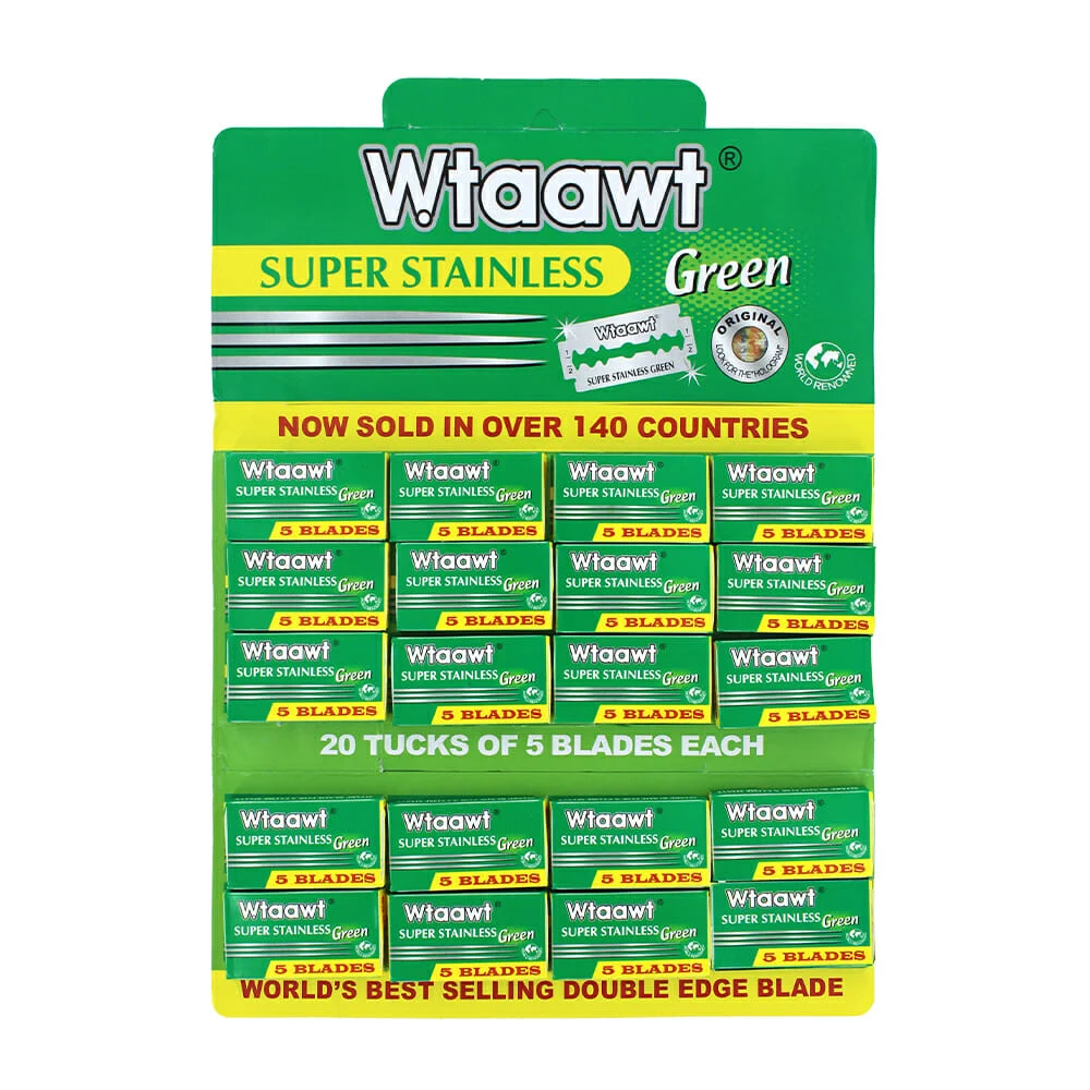 Blister 20 paquetes de 5 navajas / yong-...