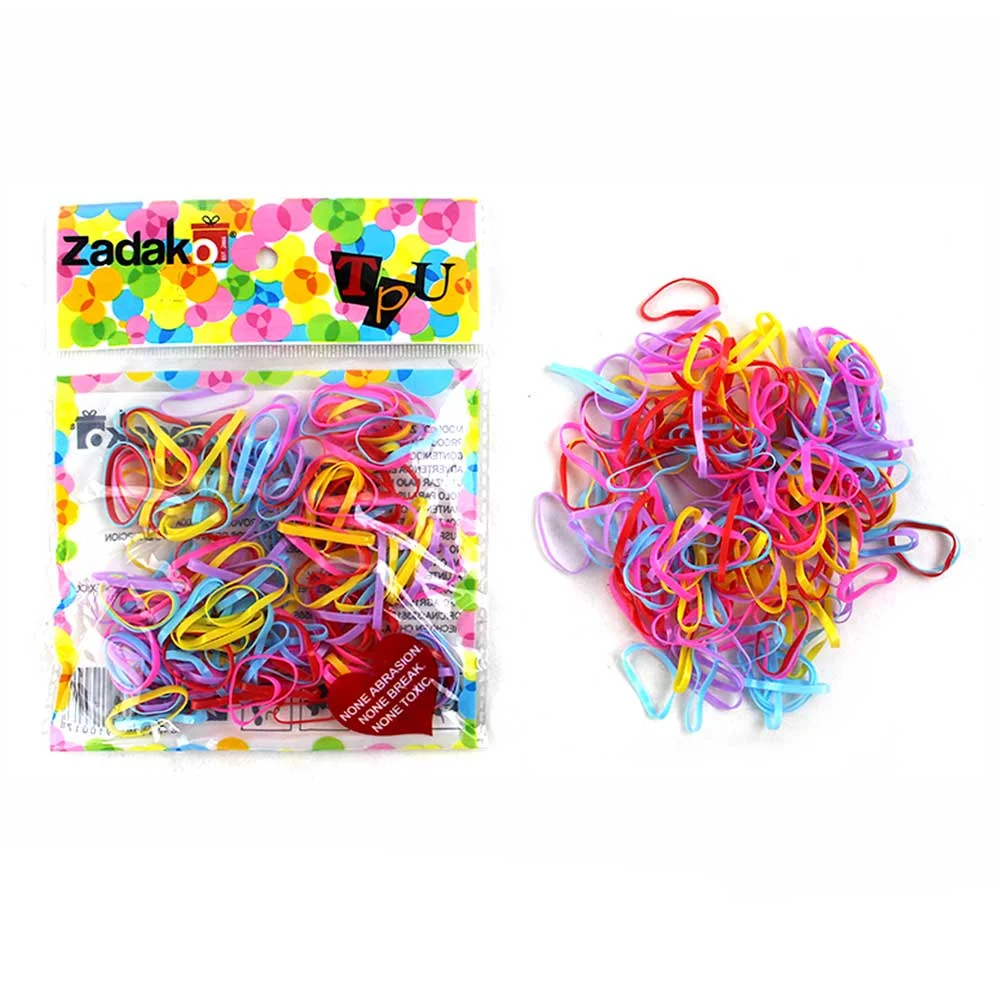 1pza Bolsita ligas latex para el cabello zadako zb-0041 / R0X364