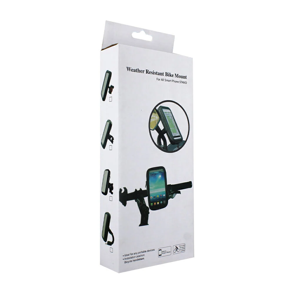 Soporte universal para bicicleta con funda protectora, 360 grados, resistente al agua/ zb-01
