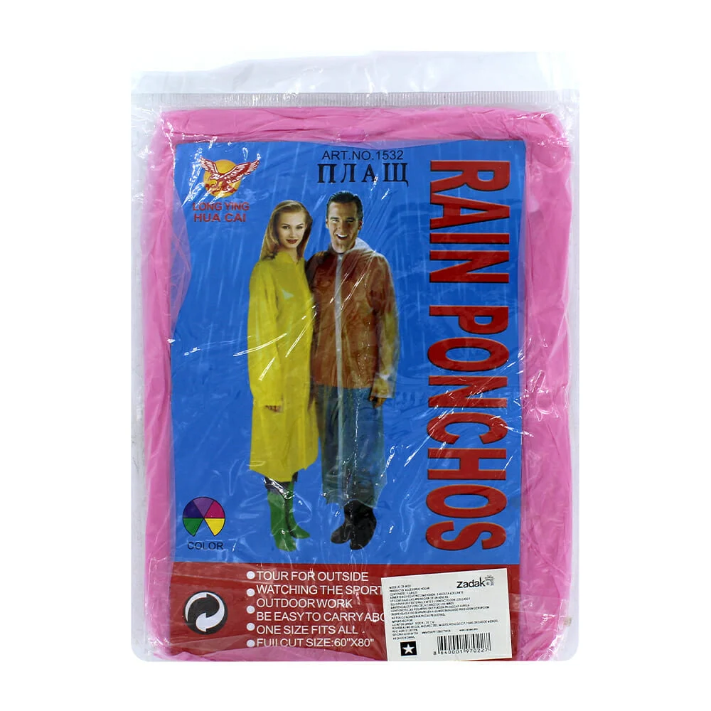 1pza Impermeable de plástico desechable...